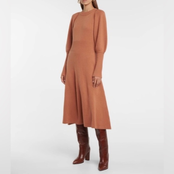 Zimmermann cashmere sweater dress -camel color size 2 - Picture 2 of 3